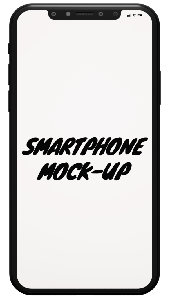 Smartphone mock-up
